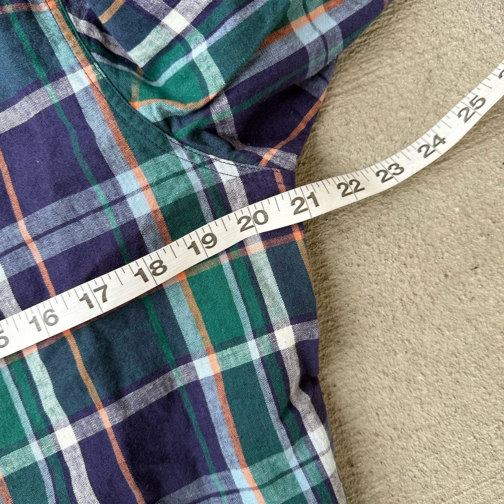 Rag & Bone Fit 2 Flannel Shirt Men's Medium Japanese Plaid Button Front - Picture 3 of 6